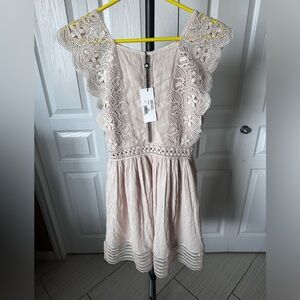 New Molly Bracken Premium Beige dress